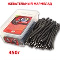 Мармелад Minicco Pencils Vegan Black палочки Лакрица (19500683) 450 гр*1 кор х 12 контейнеров*1 шт 19500683 - фото 19505