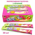 Мармеладная палочка с начинкой Клубника Suannaicaomei (8827) 13 гр*1 кор х 20 бл х 30 шт 8827 - фото 19991