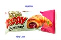 Круассан Today Croissant With strawberry с Клубничным соусом (9982/4971) 40 гр*4 бл*20 шт 1100009982 / 4971 - фото 20026
