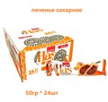 Печенье сахарное HAS с Апельсиновым желе и шоколадной крошкой (2017) 50 гр*6 бл*24 шт KLW993552017 - фото 20030