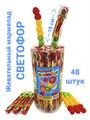 Мармелад на палочке Мармеладный светофор (Канди Клаб) (MAR007-1) 18 гр*12 бл*48 шт MAR007-1 - фото 20083