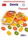 Мармелад желейный DAMLA GUMMY SOUR Пончик (2874) 300 гр*1кор х 24 контейнера*1 шт 2874 - фото 20141