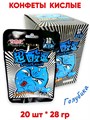 Конфеты Hong Tai Kee Супер кислые Голубика (28145) 23 гр*1 кор х 12 бл х 20 шт 28145 - фото 20730