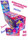 Конфеты жевательные Кисломания дабл фрукт Семь королевств Вишня и кола Канди Клаб 14 гр*12 бл*30 шт CHW060 - фото 20957