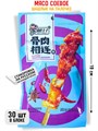 Мясо соевое Шашлык на палочке Gurou Xianglianwei (0211) 18 гр*1 кор х 14 упак х 30 шт 0211 - фото 21229