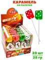 Карамель на палочке Кубик Little Hero (90191) 28 гр*1 кор х 12 бл х 20 шт 90191 - фото 21290