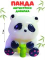Игрушка - антистресс давилка Панда 8 см 1 блок х 12 шт  00-6681 00-6681