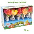 Леденец на палочке Фрукты MangGuo XiaoDi (0770) 15 гр*1 кор х 20 бл х 30 шт 0770 - фото 21504