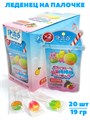 Леденец двойной на палочке YiMuBai (3735) 19 гр*1 кор х 12 бл х 20 шт 3735 - фото 21574