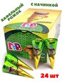 Вафельный рожок с начинкой Дубайский шоколад Dippo (SC-064) 20 гр*6 бл*24 шт SC-064 - фото 21651