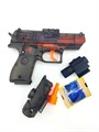 Набор Пистолет с полимерными пулями и лазерным указателем в пакете 17 см YY2011-6Y YY2011-6Y