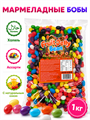 Жевательный мармелад драже Бобы фрутомикс Jelly Bean (GUMMY PACK40713) 1 кг*1 кор х 12 пак*1 шт GUMMY PACK40713