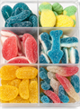 Мармелад жевательный GUMMY BOX Кислый КиКисло Ассорти 10 видов (BO38284) 500 гр*1 кор х 12 конт*1 шт BOX38284
