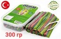 Мармелад DAMLA Кислые ремешки с посыпкой (Радуга) Tayash (1080) 300 гр*1кор х 24 контейнера*1 шт 1080-1