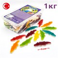 Мармелад желейный DAMLA GUMMY Крокодил (18 гр) (2455) 1000 гр*1кор х 12 контейнеров*1 шт 2455-1