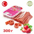 Мармелад DAMLA Кислые ремешки с посыпкой (Клубника) Tayash (1948) 300 гр*1 кор х 24 контейнера*1 шт 1948-1